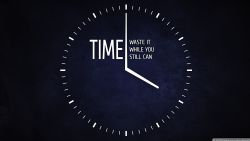 Time Motivational Quote Wallpaper 876