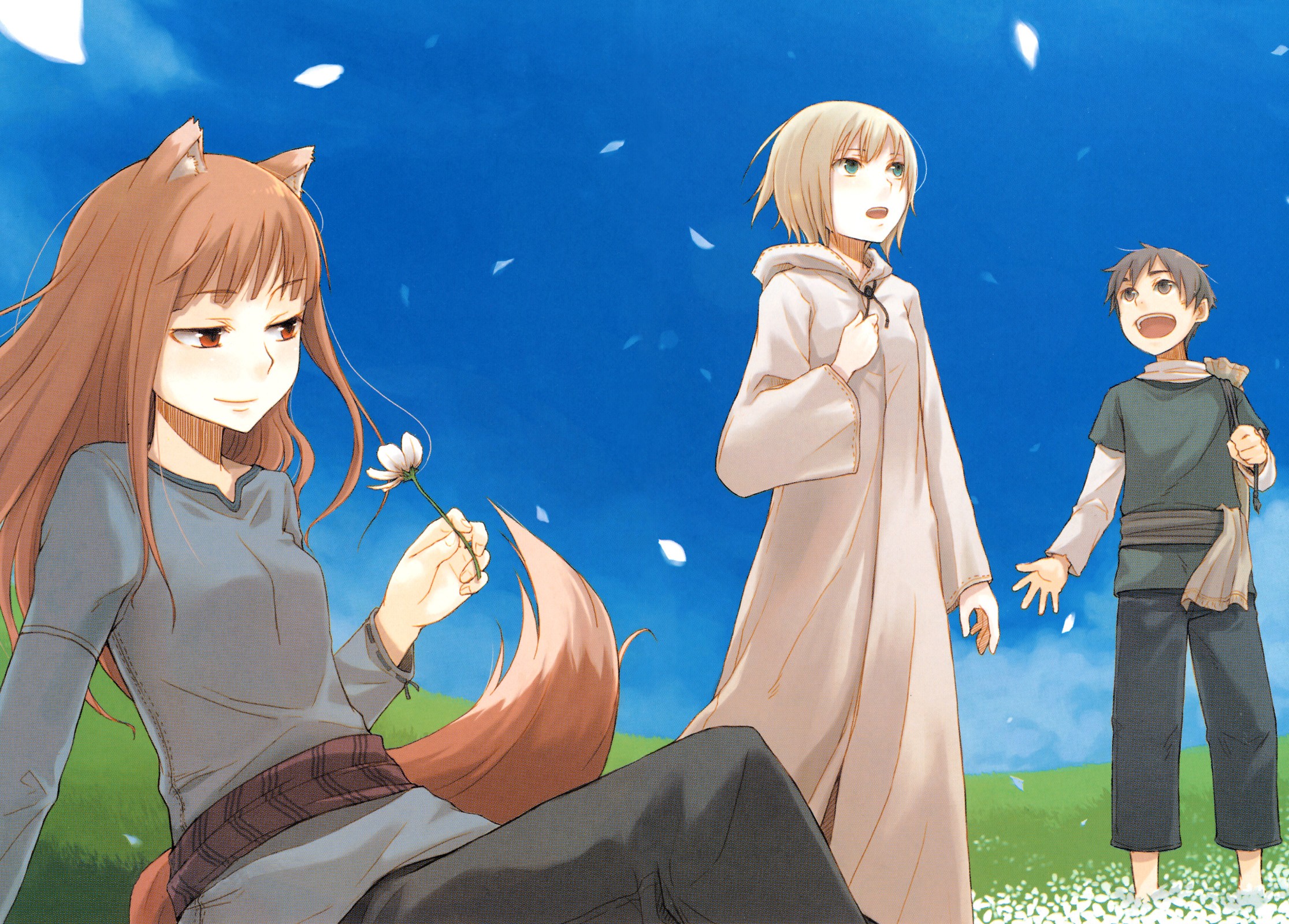 minimalist anime wallpaper spice and wolf minimalist anime wallpaper spice and wolf