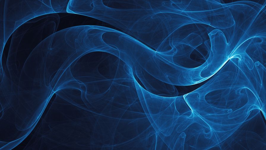 Abstract Blue Light Wallpaper 8024