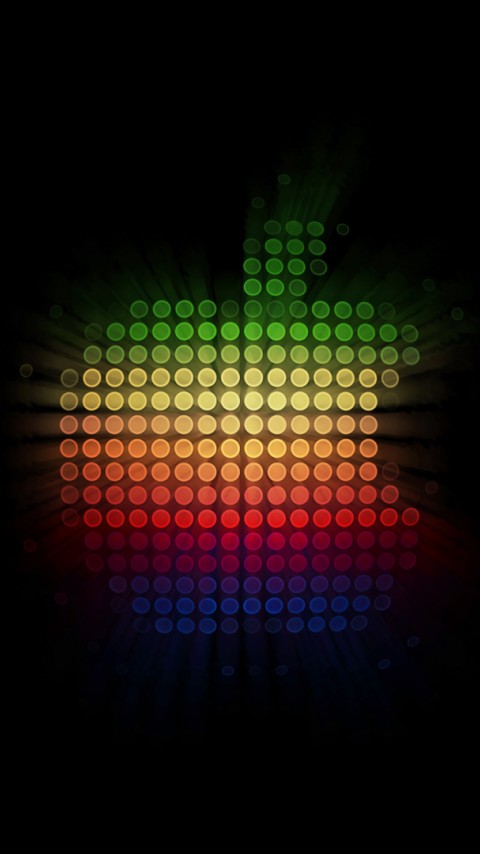 Apple Rainbow Logo Wallpaper 853