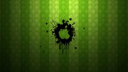 Apple Splater Logo Wallpaper 925