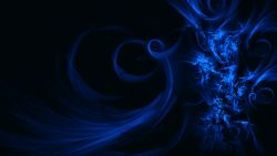 Artistic Dark Blue Wallpaper 4961