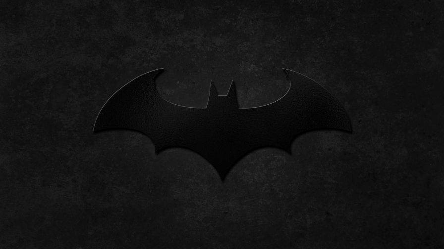 Black Batman Emblem Wallpaper 819