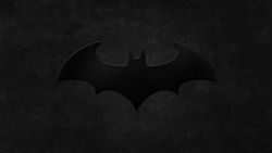 Black Batman Emblem Wallpaper 819