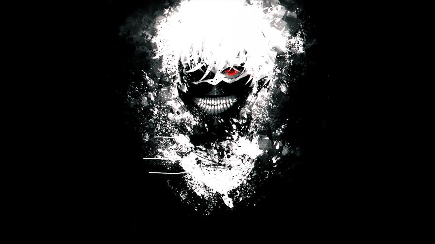 Black White Tokyo Ghoul Wallpaper 668