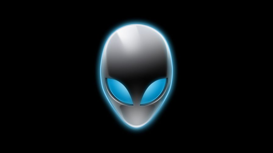 Blue Alienware Logo Wallpaper 019