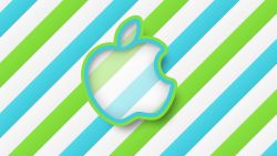 Blue Green Apple Wallpaper 229