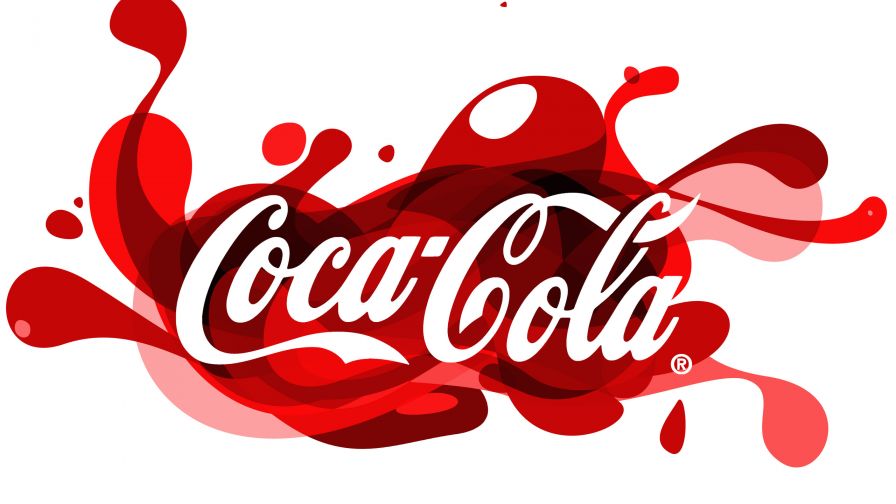 Coca Cola Splash Logo Wallpaper 882