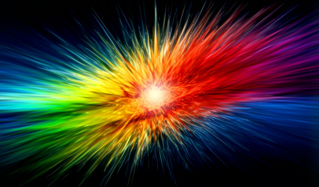 Colorful Abstract Splash Wallpaper 7937