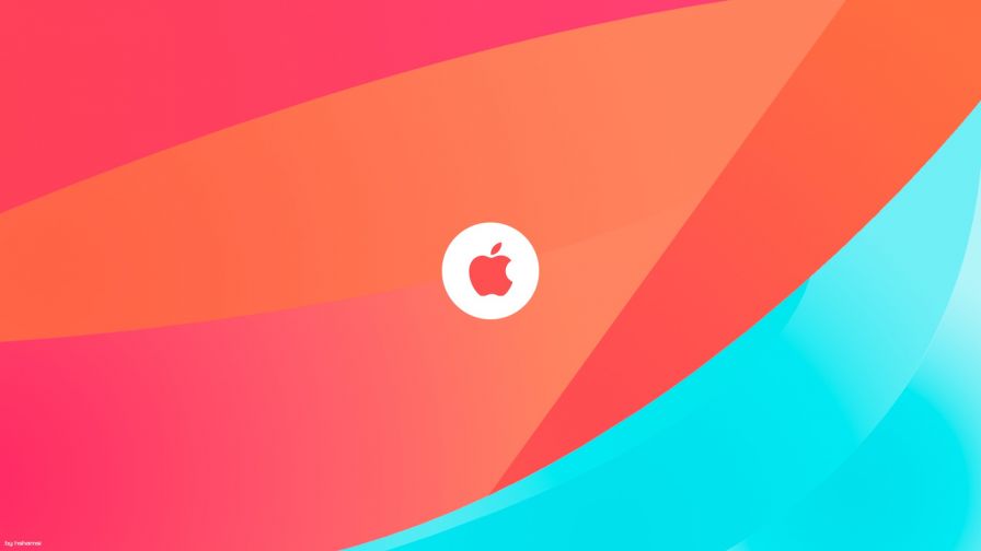 Colorful Apple Logo Wallpaper 883