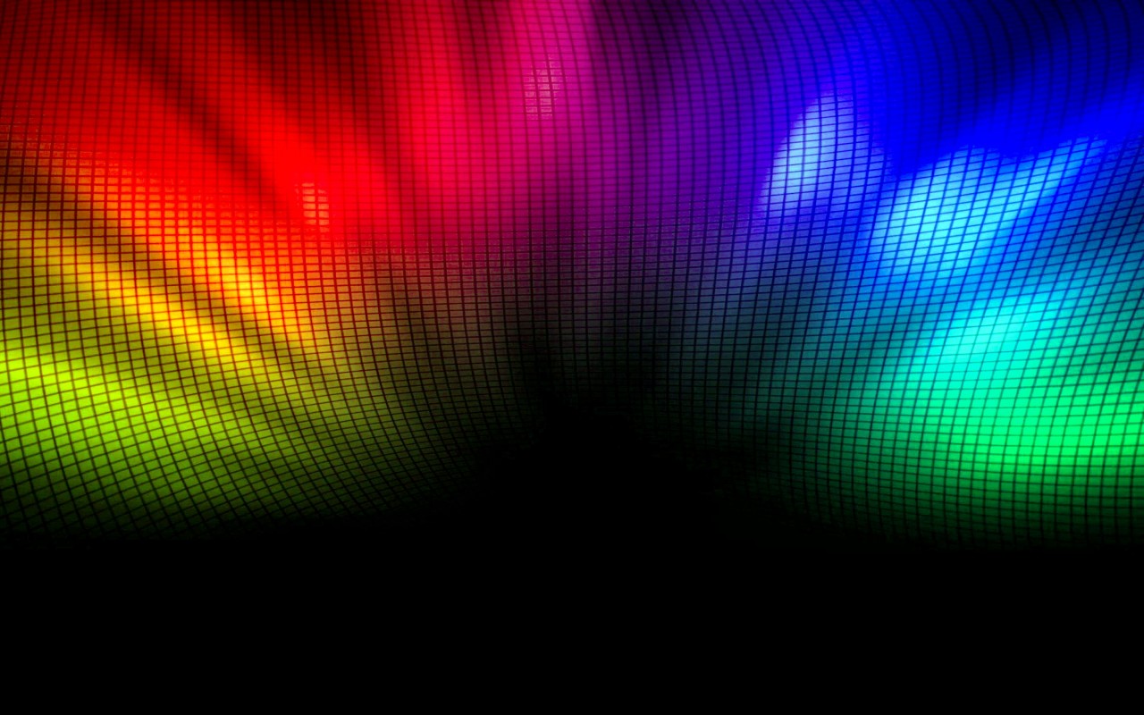 Colorful Rainbow Abstract Wallpaper 893