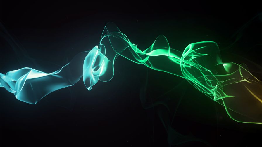 Colors Shape Smoke Wallpaper