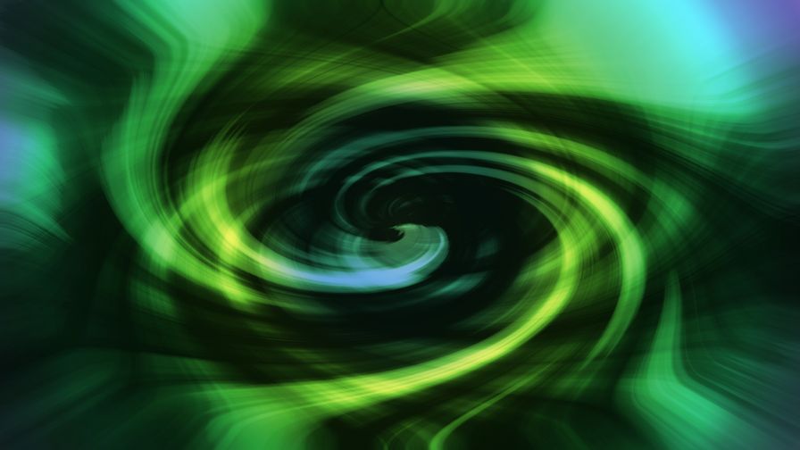 Dark Green Swirl Wallpaper  4139