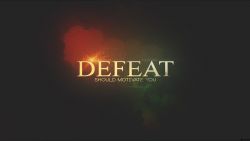 Defeat Motivational Quote Wallpaper 072