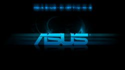 Glowing Blue Asus Wallpaper 124