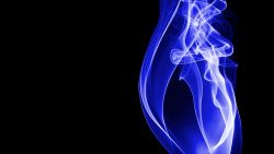 Glowing Blue Smoke Wallpaper 4466