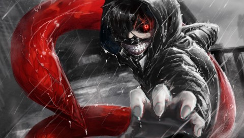 Download Ken kaneki Gaming Anime 4K Wallpaper 