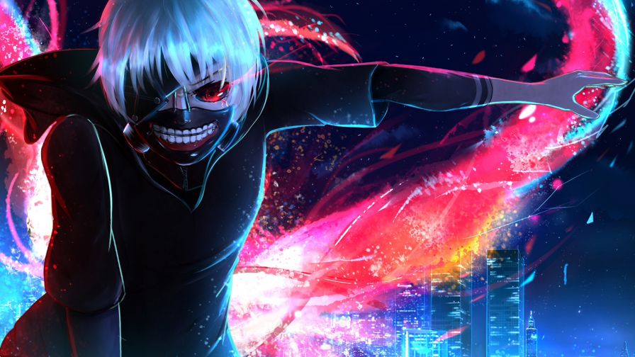 Ken Kaneki City Wallpaper 859