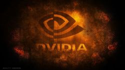 Orange Nvidia Logo Wallpaper 665