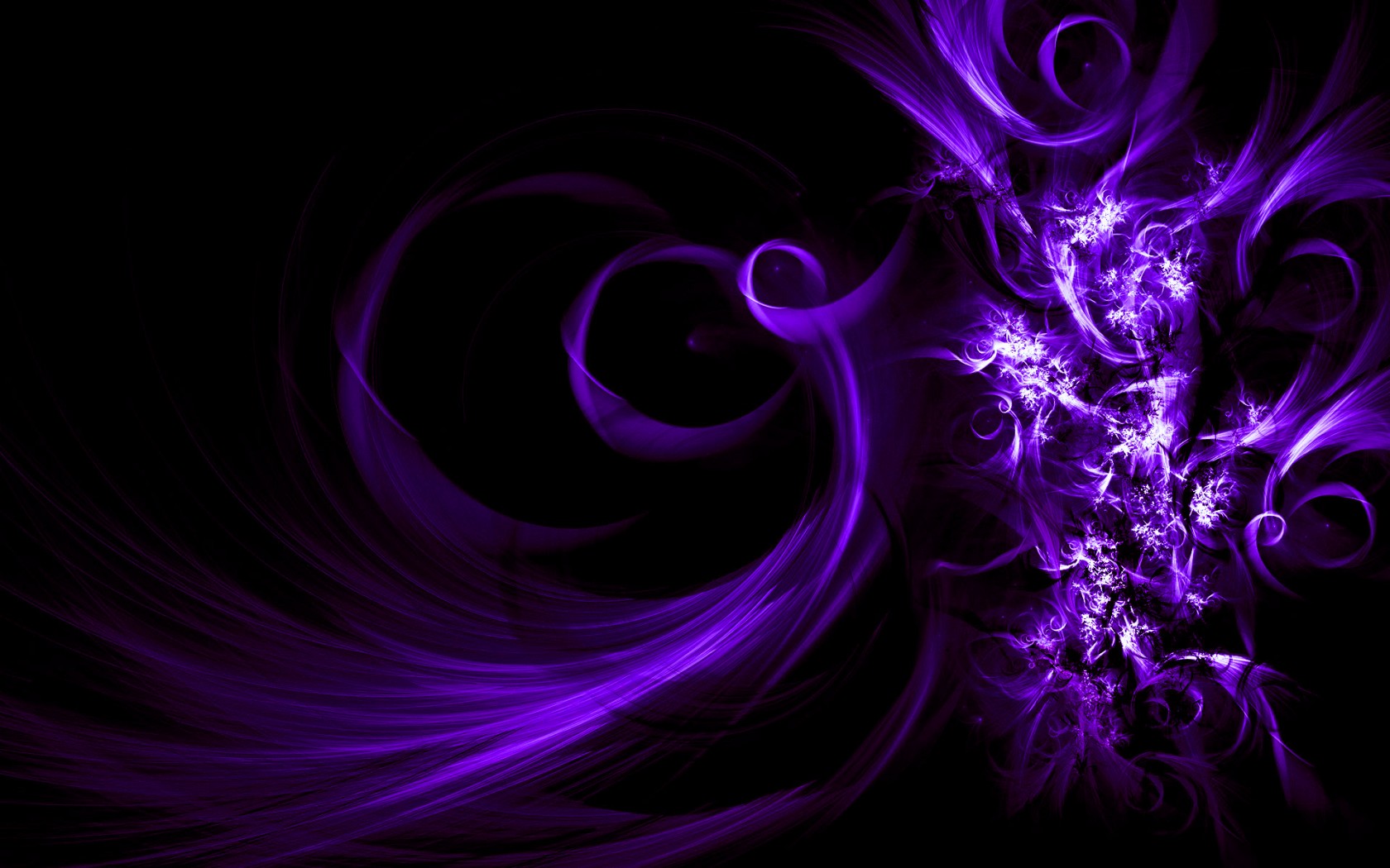Purple Abstract Swirl Wallpaper 452