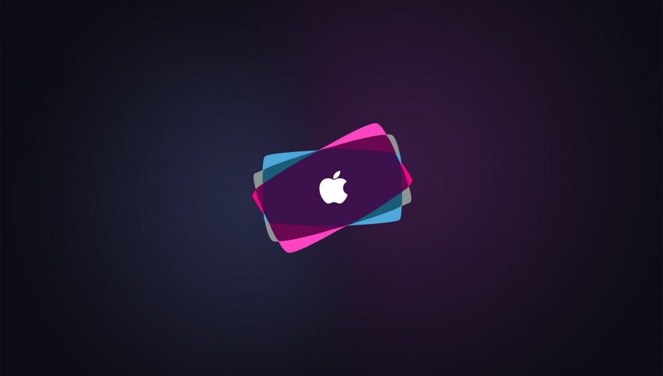 Purple Apple Logo Wallpaper 832