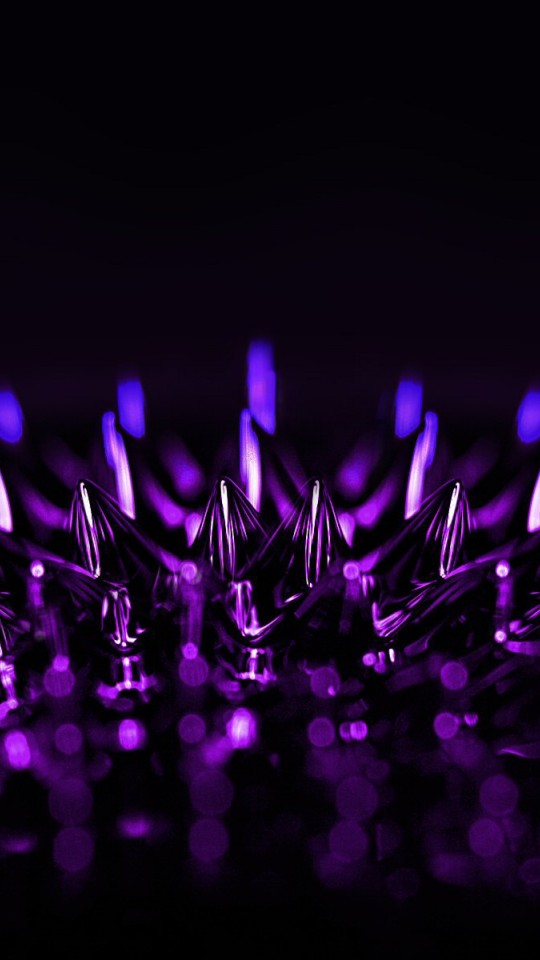 Purple Glossy Abstract Wallpaper 445