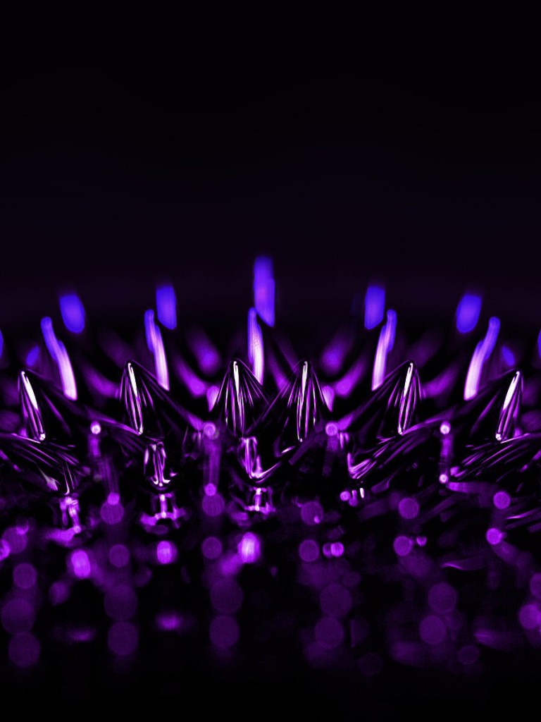 Purple Glossy Abstract Wallpaper 445