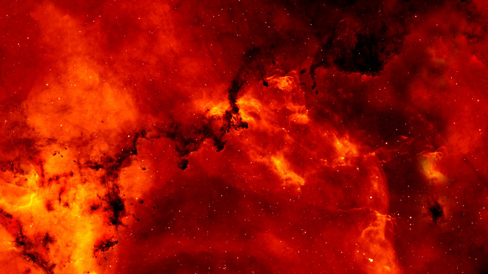 Red Galaxy Abstract Wallpaper 8643