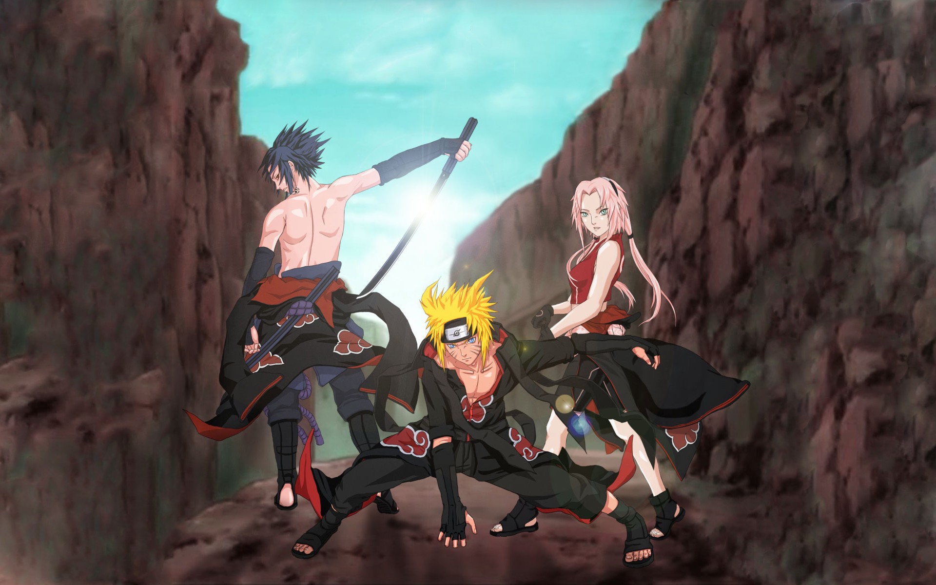 Sasuke Naruto Sakura Wallpaper 278