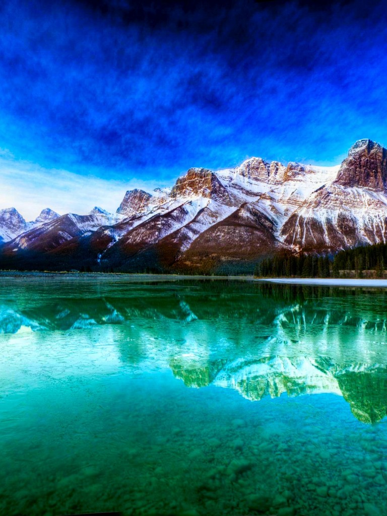 Scenic Mountains Lake Wallpaper 237