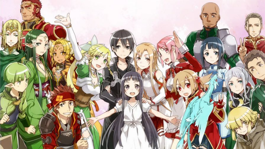 Sword Art Online Cast Wallpaper 965