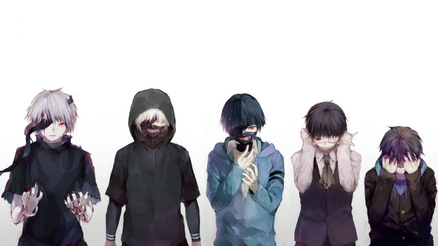 Tokyo Ghoul Characters Wallpaper 487