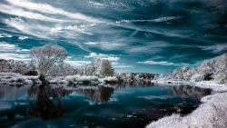 Water Sky Winter Wallpaper 7581