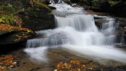 Waterfall Rocks Nature Wallpaper 071